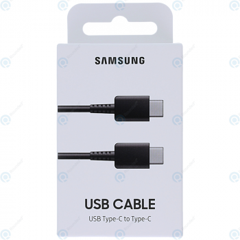 Samsung USB data cable type-C to type-C 1 meter black (EU Blister) EP-DA705BBEGWW_image-1