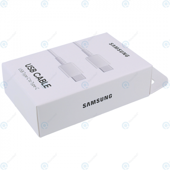 Samsung USB data cable type-C to type-C 1 meter white (EU Blister) EP-DA705BWEGWW_image-3