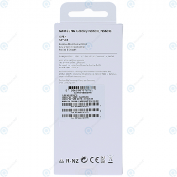 Samsung Galaxy Note 10 (SM-N970F) Note 10 Plus (SM-N975F SM-N976F) S Pen silver (EU Blister) EJ-PN970BSEGWW_image-2