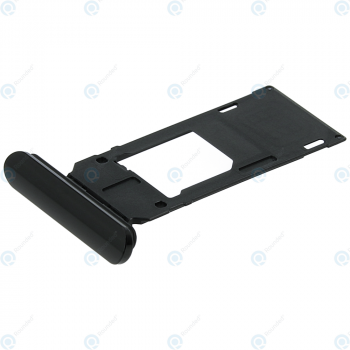 Sony Xperia 5 (J8210) Battery cover + MicroSD tray black 1319-9376_image-1