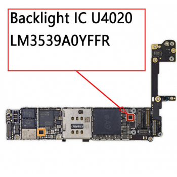 IC backlight control U4020 for iPhone SE iPhone 6s iPhone 6s Plus