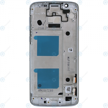 Motorola Moto G6 (XT1925) Display module frontcover+lcd+digitizer silver 5D68C10108_image-2