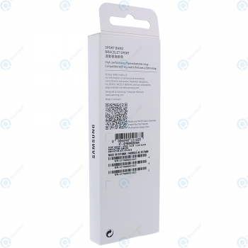 Samsung Galaxy Watch Active2 44mm (SM-R820 SM-R825) Strap set sport (EU blister) cloud silver ET-SFR82MSEGWW_image-1