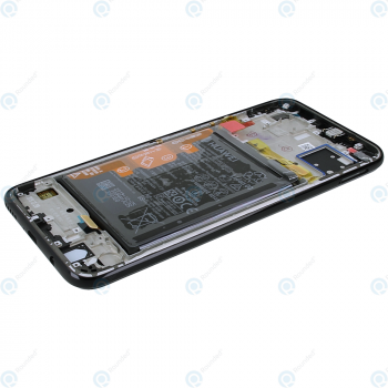 Huawei P40 Lite (JNY-L21A) Display module front cover + LCD + digitizer + battery black 02353KFU_image-5