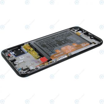 Huawei P40 Lite (JNY-L21A) Display module front cover + LCD + digitizer + battery black 02353KFU_image-6