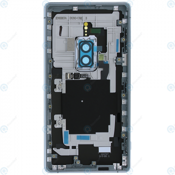 Sony Xperia XZ2 Premium (H8116, H8166) Battery cover chrome silver 1312-4056_image-1