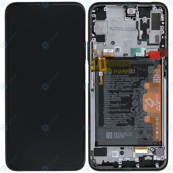 Huawei P smart Pro (STK-L21) Display module front cover + LCD + digitizer + battery black 02352YLP