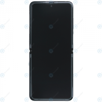 Samsung Galaxy Z Flip (SM-F700F) Display unit complete mirror black GH82-22215A_image-6