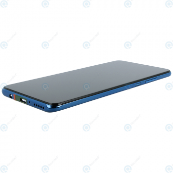 Huawei P30 Lite (MAR-LX1A MAR-L21A) P30 Lite New Edition (MAR-L21BX) Display module front cover + LCD + digitizer peacock blue_image-3