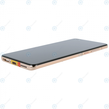 Huawei P40 (ANA-NX9 ANA-LX4) Display module front cover + LCD + digitizer + battery blush gold 02353MFV_image-1