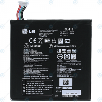 LG G Pad 7.0 (V400) Battery BL-T12 4000mAh EAC62438201
