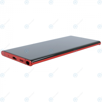 Samsung Galaxy Note 10 (SM-N970F) Display unit complete aura red GH82-20818E_image-1