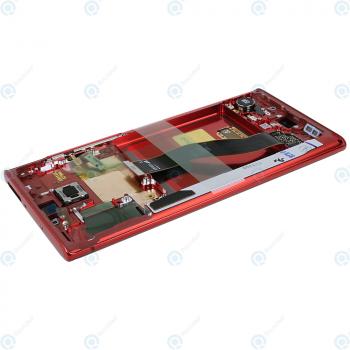Samsung Galaxy Note 10 (SM-N970F) Display unit complete aura red GH82-20818E_image-4