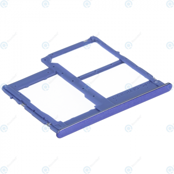 Samsung Galaxy A31 (SM-A315F) Sim tray + MicroSD tray prism crush blue GH98-45432D_image-1