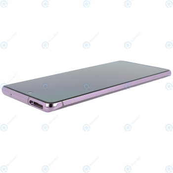 Samsung Galaxy S20 FE 5G (SM-G781B) Display unit complete cloud lavender GH82-24214C GH82-24215C_image-4