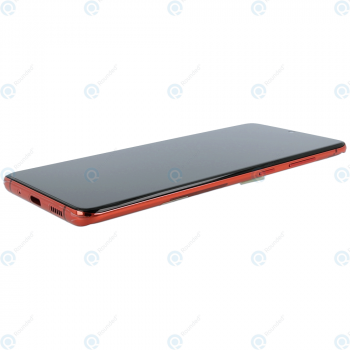 Samsung Galaxy S20 Plus (SM-G985F SM-G986B) Display unit complete aura red GH82-22134G_image-3