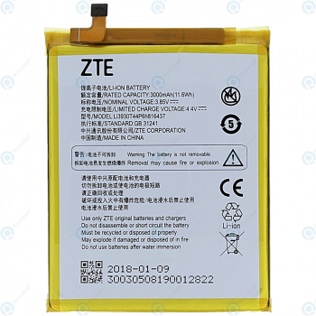 Vodafone Smart V8 (VFD 710) Battery Li3930T44P6h816437 3000mAh