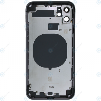 Battery cover incl. frame (without logo) black for iPhone 11_image-1