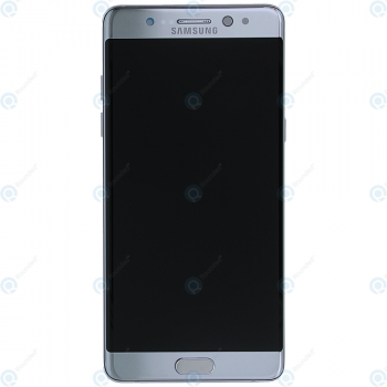 Samsung Galaxy Note 7 (SM-N930F) Display unit complete silver GH97-19302B_image-1
