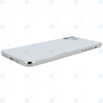Battery cover incl. frame (without logo) matte silver for iPhone 11 Pro Max_image-3