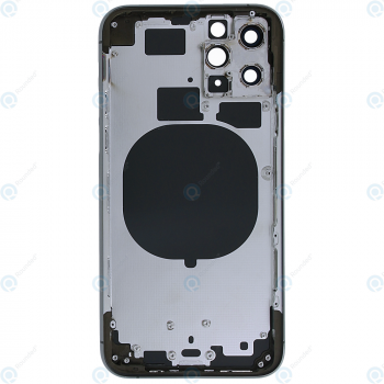 Battery cover incl. frame (without logo) matte space grey for iPhone 11 Pro_image-1