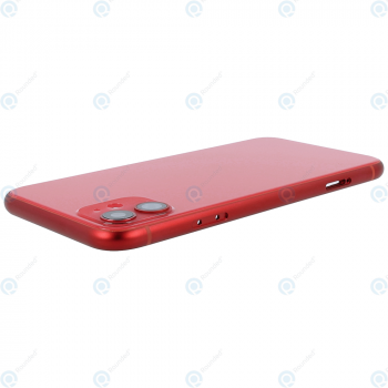 Battery cover incl. frame (without logo) red for iPhone 11_image-4