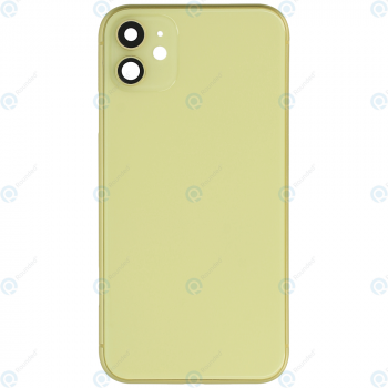 Battery cover incl. frame (without logo) yellow for iPhone 11