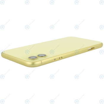 Battery cover incl. frame (without logo) yellow for iPhone 11_image-4