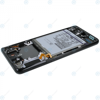 Samsung Galaxy S21+ (SM-G996B) Display unit complete phantom black GH82-24744A GH82-24555A_image-4