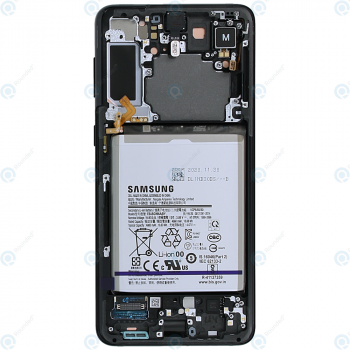 Samsung Galaxy S21+ (SM-G996B) Display unit complete phantom black GH82-24744A GH82-24555A_image-6