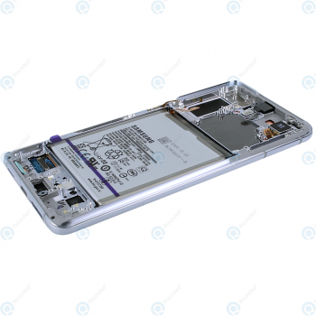 Samsung Galaxy S21+ (SM-G996B) Display unit complete phantom silver GH82-24744C GH82-24555C_image-5