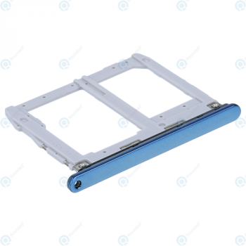 LG K40 (LMX420EMW), K12 Plus Sim tray + MicroSD tray new moroccan blue ABN76258202_image-1