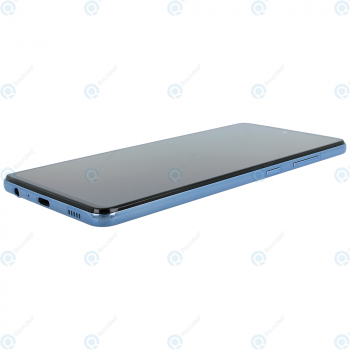 Samsung Galaxy A72 (SM-A725F SM-A726B) Display unit complete awesome blue GH82-25542B GH82-25541B_image-3