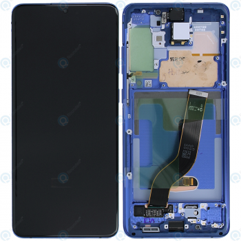 Samsung Galaxy S20 Plus (SM-G985F SM-G986B) Display unit complete aura blue GH82-22134H