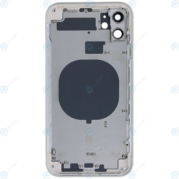 Battery cover incl. frame (without logo) white for iPhone 11_image-1