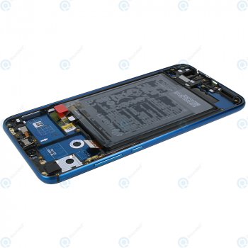 Huawei Honor 9X Lite (STK-LX1) Display module front cover + LCD + digitizer + battery emerald green 02353QJT_image-4