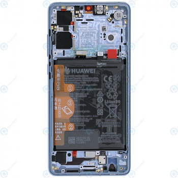 Huawei P30 (ELE-L09 ELE-L29) Display module frontcover+lcd+digitizer+battery breathing crystal 02352NLP_image-6
