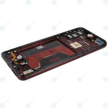 Realme X50 Pro 5G (RMX2075 RMX2071 RMX2076) Display unit complete rust red REALX50PROPCBACOVRED_image-3