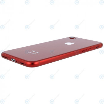 Battery cover with small parts red for iPhone 8_image-2