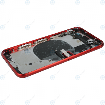 Battery cover with small parts red for iPhone 8_image-4