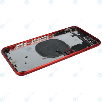 Battery cover with small parts red for iPhone 8_image-4