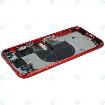 Battery cover with small parts red for iPhone 8_image-5