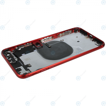 Battery cover with small parts red for iPhone 8_image-5