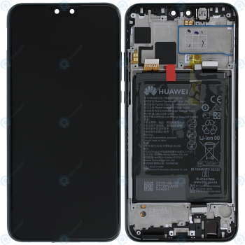 Huawei Y9 2019 (JKM-L23 JKM-LX3) Display module front cover + LCD + digitizer + battery midnight black 02352EQC