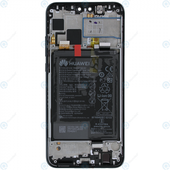 Huawei Y9 2019 (JKM-L23 JKM-LX3) Display module front cover + LCD + digitizer + battery midnight black 02352EQC_image-6