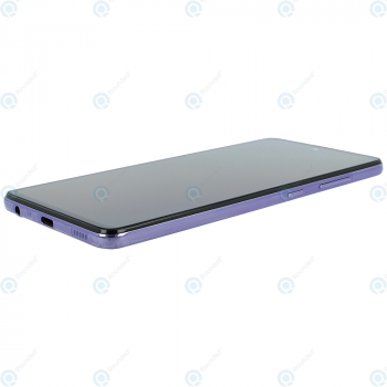 Samsung Galaxy A52 5G (SM-A525F SM-A526B) Display unit complete awesome violet GH82-25526C GH82-25524C_image-3