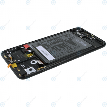Huawei Honor 9X Lite (STK-LX1) Display module front cover + LCD + digitizer + battery midnight black 02353QJJ_image-6