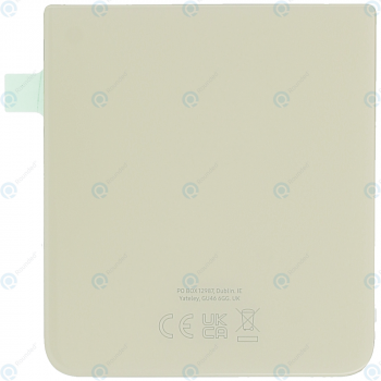 Samsung Galaxy Z Flip3 (SM-F711B) Battery cover cream GH82-26293B