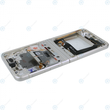 Samsung Galaxy Z Flip3 (SM-F711B) Display unit complete cream GH82-26273B_image-4