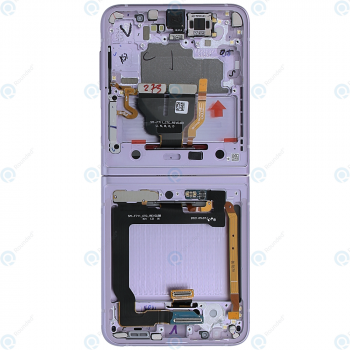 Samsung Galaxy Z Flip3 (SM-F711B) Display unit complete lavender GH82-26273D_image-2